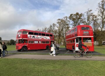 The Hopes and Fears Lab on Double Decker Buses