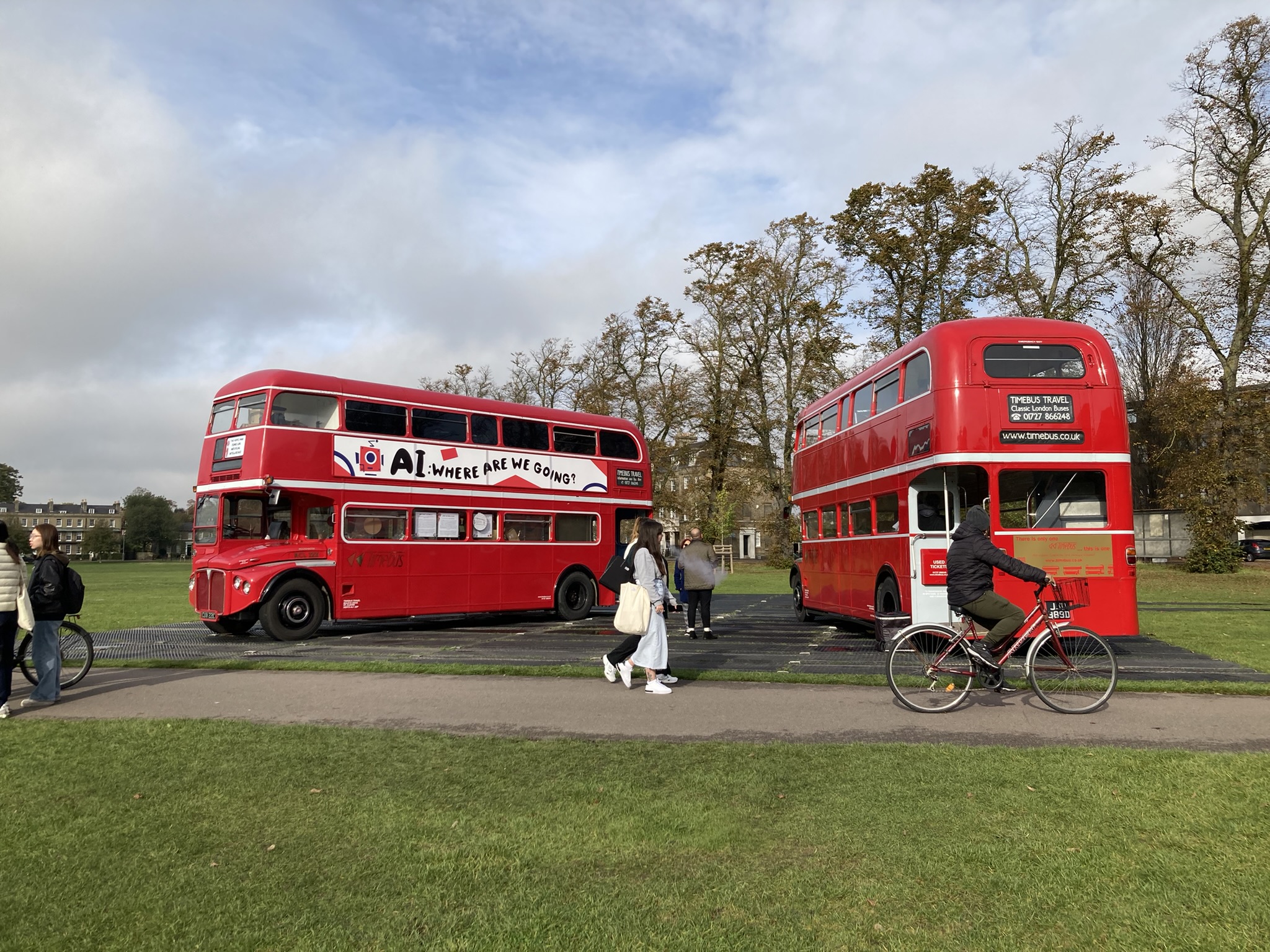 The Hopes and Fears Lab on Double Decker Buses